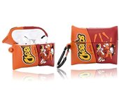 AIR Divertido estuche de dibujos animados en 3D para Airpods Pro Fun Snacks Series 2 Sour Patch Blue-Cheetos