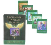 Unbrand Arcángel Rafael Sanador Oráculo Cartas Tarot Carta Profecía Adivinación Juego de Mesa Multicolor 1 Pair