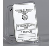 Mor 1 Oz Tótem Alemán Silver Liberty Eagle, Plateado