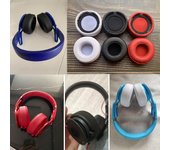 Piezas de repuesto calificadas Almohadillas para los oídos Almohadilla de esponja suave para Beats para auriculares Mixr Blanco