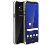 Avizar Funda 360 para Galaxy S8 Frente Flexible y Trasera Rígida - Transparente
