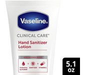 Vaseline Clinical Care Loción desinfectante de manos 2 en 1 Cuidado de la piel hidratante hidrata y elimina las bacterias 5.1 oz