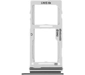 Avizar Soporte para tarjeta SIM Galaxy Note 9 NanoSIM + Soporte para tarjeta MicroSD - Negro