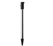 Lápices ópticos ajustables cortos para 3DS para DS Lápiz óptico extensible Touch-Pen Negro