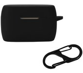 Carcasa de transporte para Jabra Elite 5 Headphone Dust Washable Charging Box Sleeve Negro