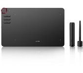 Xp-pen Deco 03 2.4ghz Gráficos inalámbricos Tablet Drawing Pad 10x5.6 pulgadas Un dial rojo y 6 teclas de acceso directo 8192 Niveles de presión Lá...