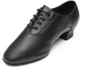 Zapatos de baile de cuero suave negro para adultos / niños Zapatos de práctica de baile cómodos para clases de baile Piel sintética negro 30
