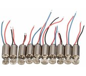10pcs Minicell teléfono vibración motor vibrador 4x8mm dc 1.5-3v rc juguetes