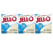 Jell-O Jello Sugar Free White Chocolate Pudding & Pie Filling Mix 3 Pack