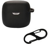Para auricular JBL Tune Flex lavable para carcasa antipolvo Carcasa funda antideslizante Negro