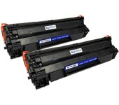 Cartuchos de tóner láser negro 2 Go Inks para reemplazar HP CF283A Compatible / no OEM para impresoras HP Laserjet Pro