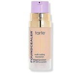Tarte Base de maquillaje Babassu Foundcealer Dewy de tamaño viaje, SPF 20, 22n Light Neutral, 0.33 oz