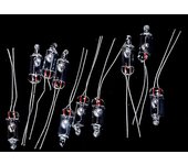 10pcs / lot 3mm 5mm Mercury Switch Tilt Switch Unidirectional Sensor Switch On / off