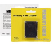 Para tarjetas de expansión de memoria de tarjeta de memoria Ps2 adecuadas para Playstation 2 Tarjeta de memoria negra PS2, 256MB