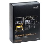 Lurch Ice bucket with platinum silicone lid 5x5 (6 cubes) 1 unit (Black)