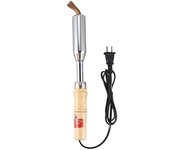 Mango de madera aislado 200w Hierro eléctrico Soldador de alta potencia Soldadura electricista doméstica Color de madera