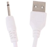 USB Dc 2.5 Vibrador Cargador Cable Cable para Juguetes Adultos Recargables Vibradores