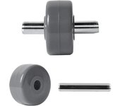 1 par de ruedas de repuesto para aspiradora Shark aptas para modelos NV350, NV351, NV355, NV356E, NV500 NV blackgray