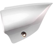 Cubierta delantera del silenciador de la tapa del tubo de escape de la motocicleta apta para TMAX500/530 T-MAX 500 530 2008-2016 Plata
