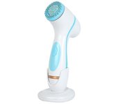 Masajeador Facial 3 En 1 Cepillo Eléctrico de Limpieza Facial Silicona Cepillo Facial Giratorio Limpieza