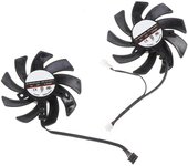 Ventilador de enfriamiento de tarjeta gráfica para RTX 3060 TI Graphics 4Pin12V 0.45A FDC10U12S9-C
