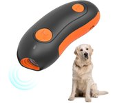 Repelente de perros ultrasónico de mano Entrenador de perros Entrenamiento ultrasónico de perros Tapón de corteza ultrasónico