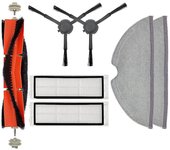 Para Mi Robot Vacuum Mop 2 Pro + Stytj02zhm Accesorios Aspiradora Kit de piezas de repuesto Cepillo Filtro Mop Paño Como se muestra