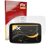 Película protectora atFoliX 3x compatible con TomTom GO Discover película blindada de 7 pulgadas mate y resistente a los golpes 05 FX ANTIREFLEX To...