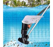 Aspirador de piscina portátil para piscinas sobre el suelo Spa Aspirador subacuático negro