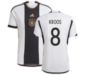 Adidas Camiseta local de Alemania 2022-2023 (KROOS 8) Blanco Large 42-44 inch Chest