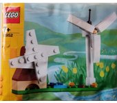 Set de bolsas de polietileno LEGO Creator y aerogenerador 11952