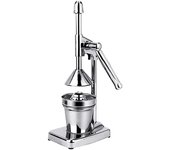 Prensa manual Exprimidor de frutas de acero inoxidable Jugo de fruta de fruta de color de mano Fabricante de jugo de naranja Licuadora plata