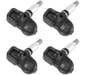 Sensor de presión de neumáticos de coche TPMS 42607-48020 de 4 piezas para C- PMV-C215 LS500H LX570 RX450H Negro