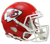 Casco Riddell Speed Authentic - NFL Kansas City Chiefs Rojo
