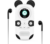 JUMPHERO Reproductor de Mp3 para niños, Lindo Panda Reproductor de música portátil Mp3, Reproductor de mp3 para niños con Bluetooth 5.0