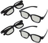 4x gafas 3d para Lg Cinema 3d Tv's
