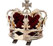 1pc Halloween Party Queen Coronation Tocado de corona tridimensional