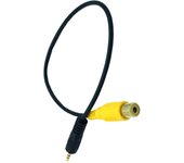 RCA a 2,5 mm AV-IN teleférico Cámara de visión trasera A GPS 2,5 mm 0,3 m negro