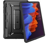 Funda Galaxy Tab S7 Plus 12.4 + Soporte Unicorn Beetle Supcase - Negro
