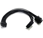 Dual 6pin a Mini 12pin Gpu Video Card Power Cable para Rtx30 Series 3070 3080 3090, 7.8 pulgadas (20cm)