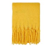 Scarf Bufanda de mohair cálida engrosada Chal de mujer Cachemira de otoño e invierno Barba gruesa Bufanda de color sólido Rojo Above 175cm