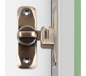 90/180 grados Cerradura de la puerta Hebilla Hebilla de la puerta de ángulo recto Hebilla de la puerta del cerrojo Cerradura de la puerta del grane...