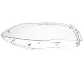 Cubierta de lente de la luz delantera del faro delantero del coche para la serie -5 F10 F18 520 523 525 535 530 2010-2014 Transparente