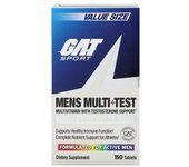 GAT, Mens Multi + Test, 150 Tablets