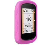 For-Garmin Edge 840 Skin Case Carcasa Carcasa Funda Ciclocomputador Bicicleta Silicona Rosa