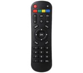 Mando a distancia para HTV BOX A1 A2 A3 B7 Tigre TV Box Luna TV Box IPTV5 Plus+ Negro