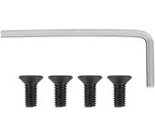 4pcs Scooter Manillar Delantero Compatiblek Tubo Tornillos con mango hexagón Kits de piezas de repuesto Compatible Xiaomi M365 Ninebot Es2 Accesori...