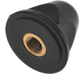 Nueva tuerca de hélice apta para motor fueraborda Yamaha 4hp 5hp 647-45616-01 negro