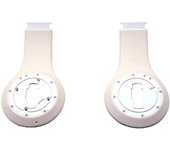 1 par de repuesto de la carcasa interior del auricular para las piezas de reparación de los auriculares inalámbricos Beats Studio 3.0 satinado Oro ...