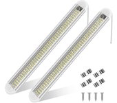 12v-85v Led Luces interiores 120 Led Lámpara de luz de coche con interruptor para van boat (2 piezas)